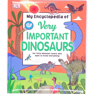 หนังสือความรู้ทั่วไป Encyclopedia of Very Important Dinosaurs ปกนวม ภาพสีสวย #Sheepbooksheepbook