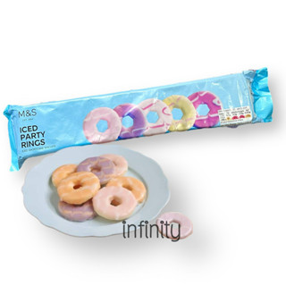 M&amp;S iced party rings ขนมโดนัททานเล่นจากยุโรป