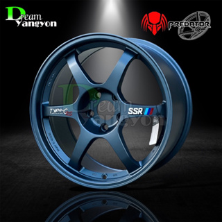 ล้อแม็ก SSR 18” สีบลู งานไทยพรีดาเตอร์ ล้อผลิตไทย (4วง) 18x8.5 5รู114 ET35 Predator ล้อแม็กซ์รถยนต์ รถเก๋ง รถกะบะ ได้