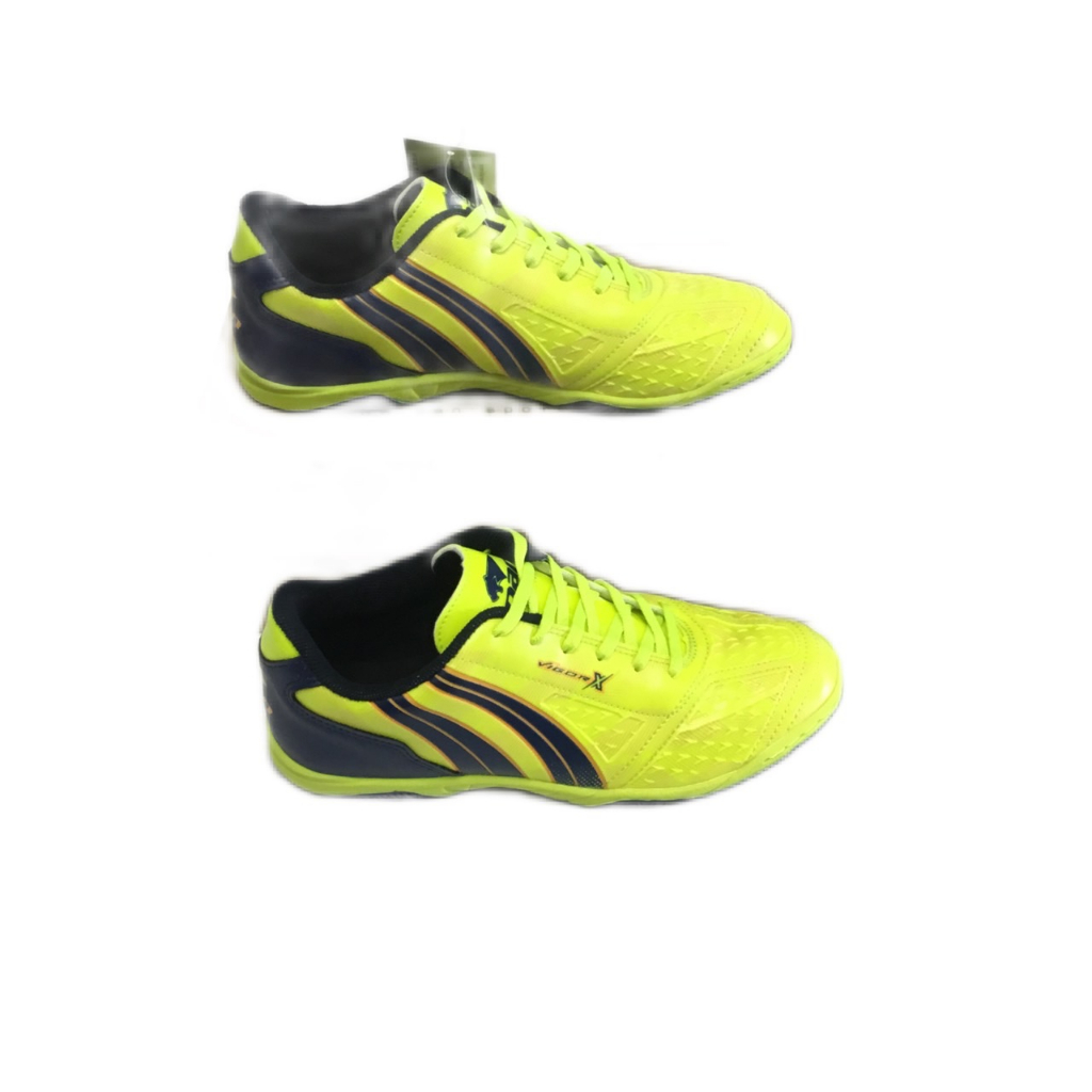 รองเท้าฟุตซอล PAN สี เหลือง/กรม รองเท้าฟุตซอลเด็ก/ผู้ใหญ่ ไซส์32-45 (S.92)