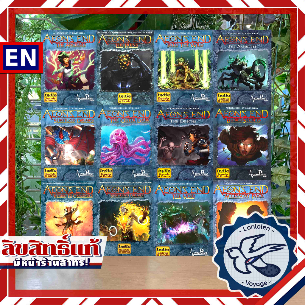 Aeon's End Expansion / Accessory Pack / Return to Gravehold/Ancient/Nameless/Past and Future/Evoluti