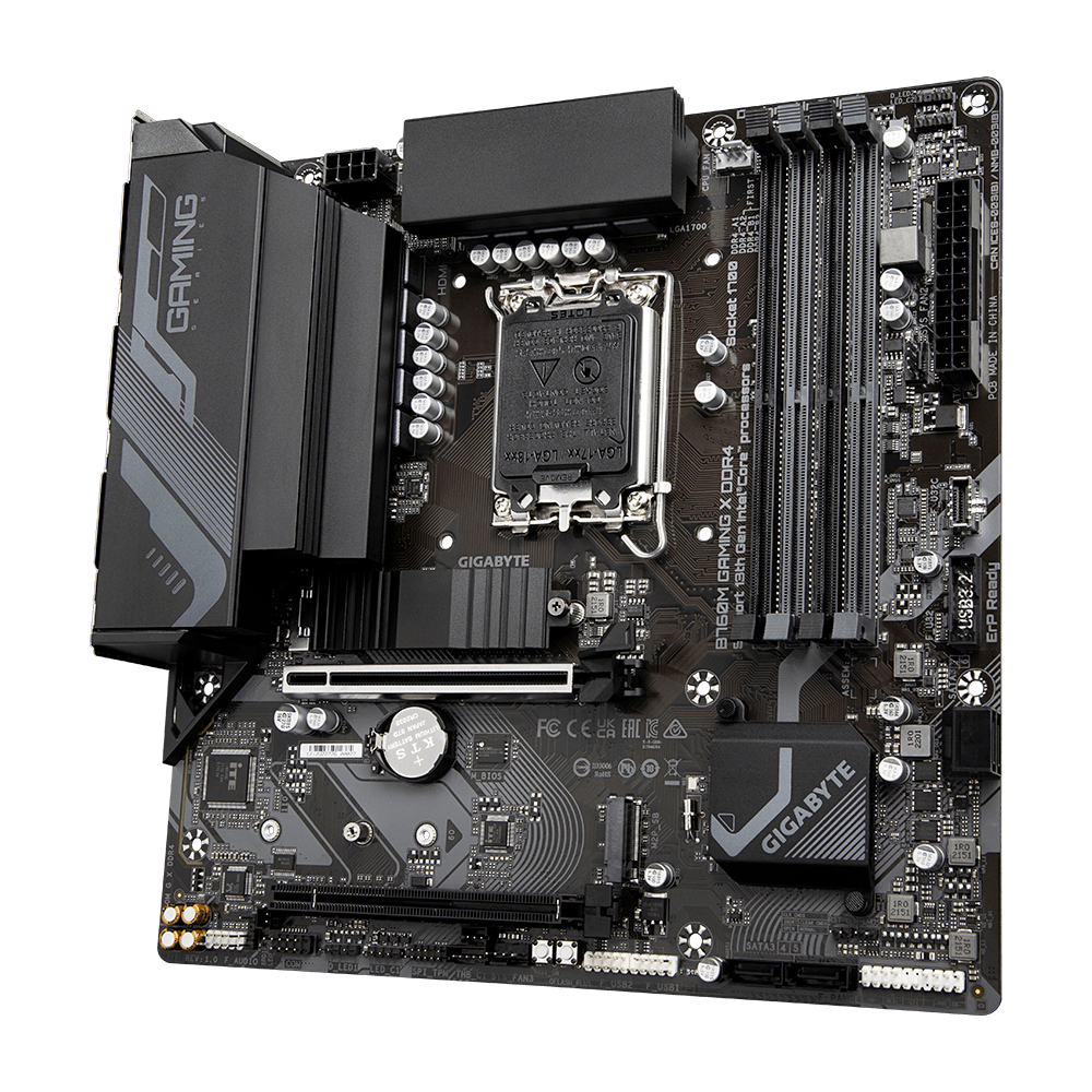 MAINBOARD (เมนบอร์ด) GIGABYTE B760M GAMING X DDR4 (REV. 1.0) (SOCKET LGA 1700) (MICRO-ATX)