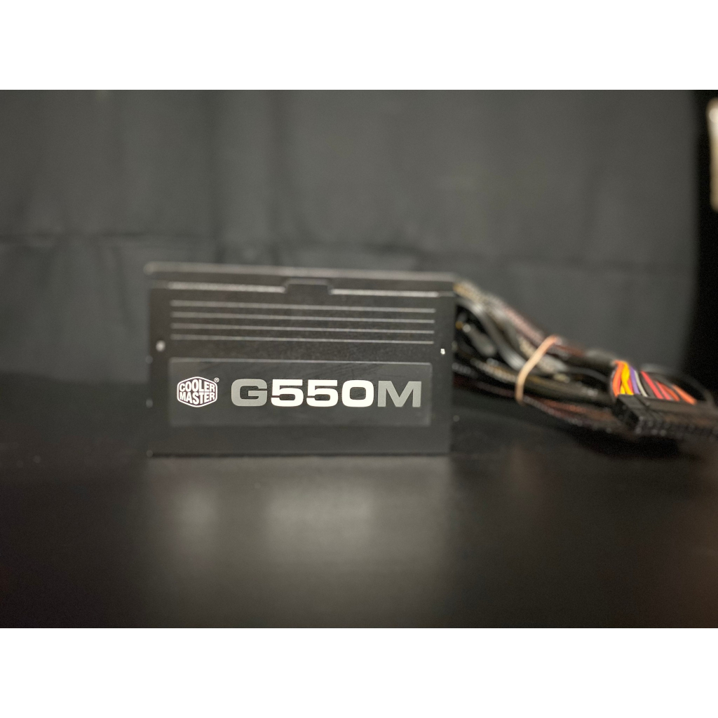 พาวเวอร์ : POWER SUPPLY COOLERMASTER G550M +80 PLUS BRONZE ( PSU 550w ) สินค้าเป็นมือสอง สายจำเป็นคร
