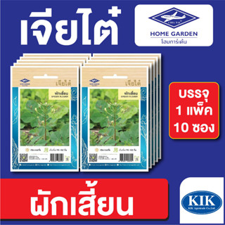 เมล็ดพันธุ์ ผักซอง ผักเสี้ยน ตราเจียไต๋ บรรจุแพ็คล่ะ 10 ซอง ราคา 70 บาท