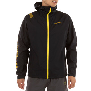 LA SPORTIVA POCKETSHELL JKT MEN BLACK - เสื้อกันฝนสำหรับวิ่ง วิ่งเทรล ผู้ชาย