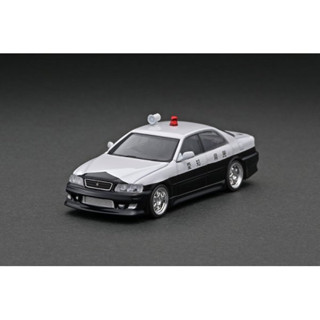 TARMAC 1/64 VERTEX Toyota Chaser JZX100 
Black / White