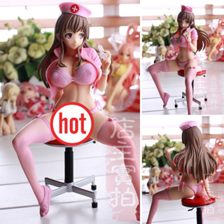 Figure ฟิกเกอร์ Model โมเดล Skytube Lechery Daydream Collection Vol.18 Pink Nurse Kotone พยาบาล โคโตเนะ ชุดพยาบาล