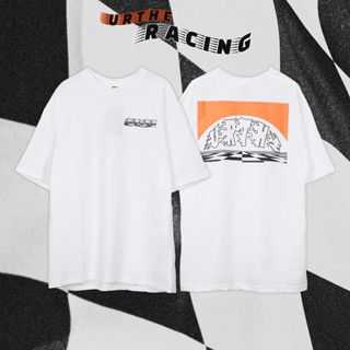 Urthe - เสื้อยืด รุ่น Racing เสื้อยืดพิมพ์ลาย unisex t shirt