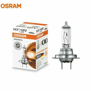 หลอดไฟหน้ารถยนต์  H7 12V 55w OSRAM