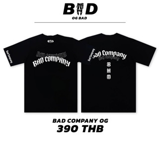 StreetStyle_Shop | เสื้อยืดสกรีนลายBAD COMPANY OGเสื้อผู้ชาย เสื้อผู้หญิง