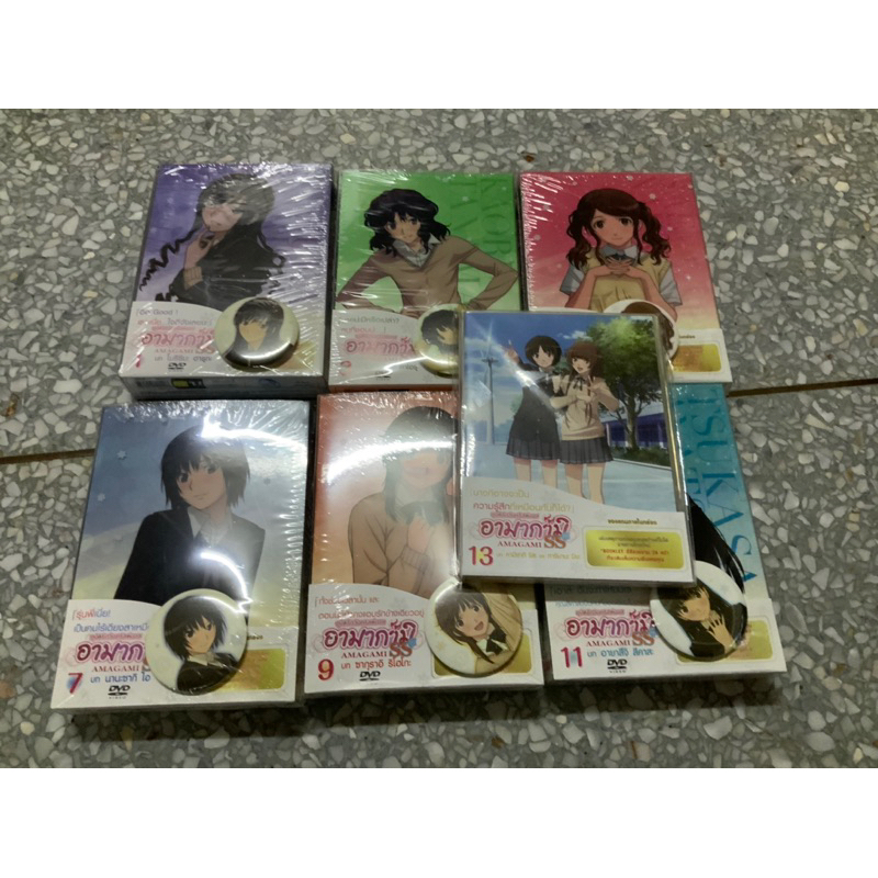 DVD Amagami SS อามากามิ  อุบัติรักวันคริสต์มาส 13 แผ่นครบ