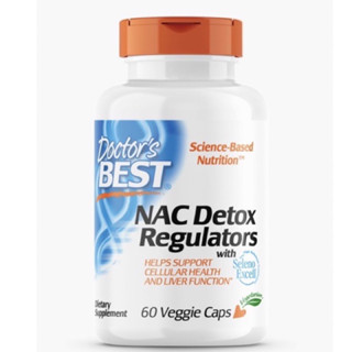 ￼Doctors Best NAC Detox 600 mg 60 capsule พร้อมส่ง ของแท้ 💯%