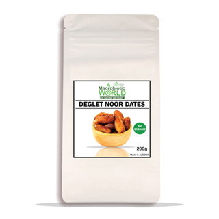 Organic/Bio Dried Deglet Noor Dates |  อินทผลัม ดีเกรท นอเดท ตากแห้ง