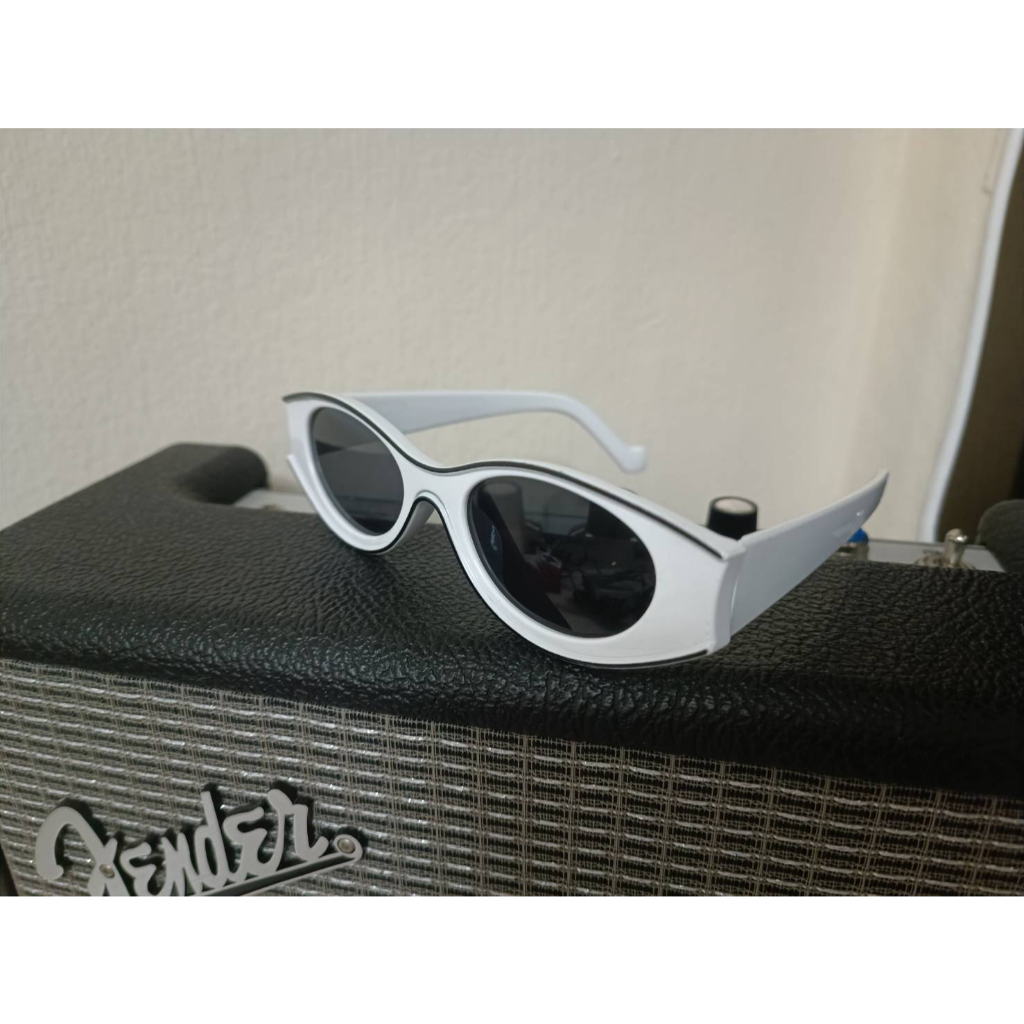 🇹🇭พร้อมส่งจากไทย🇹🇭✨NEWแว่นกันแดดแฟชั่น แนวเกาหลี ขอบ2สี สุดพีค ป้องกันUV400 UVA UVB รุ่นKR3 - รูปที่ 3