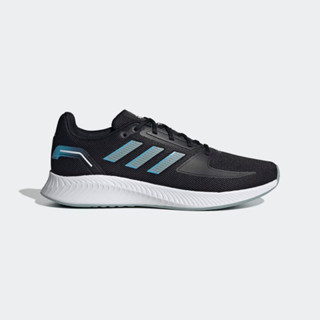 ADIDAS Runfalcon 2.0 รองเท้าวิ่งผู้ชาย สีดำ-ฟ้า ของแท้100%