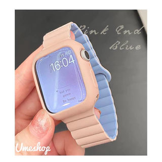 สายนาฬิกา smart watch11 10 9 8 ultra 7 6 5 4 3 2 SE สาย iwatch smart watch ขนาด 38/40/41/44/45/49/46มม เหล็กนิ่ม a-star