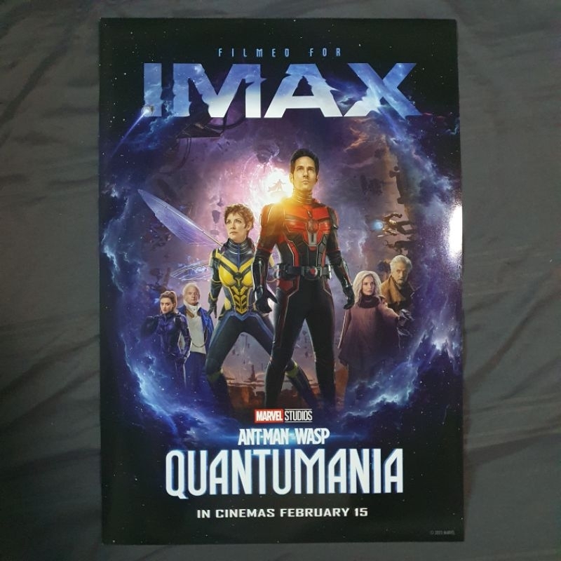 PPoster IMAX Major แท้💯% IMAX Ant-Man and the Wasp QUANTUMANIA