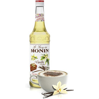 (WAFFLE) โมนิน ไซรัปวานิลา บรรจุขวด 700 ml. MONIN French Vanilla Syrup น้ำเชื่อม MONIN กลิ่น “French Vanilla”