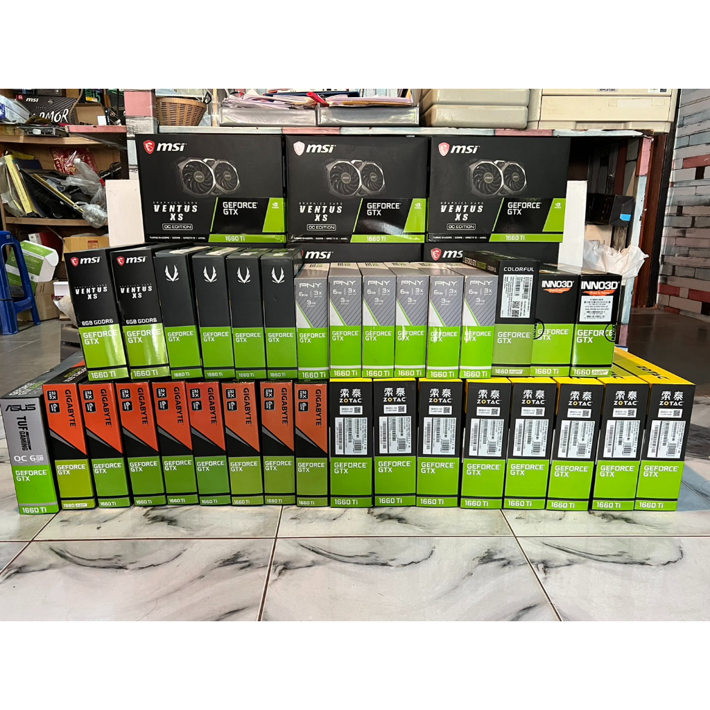 การ์ดจอ 1660s 1660ti