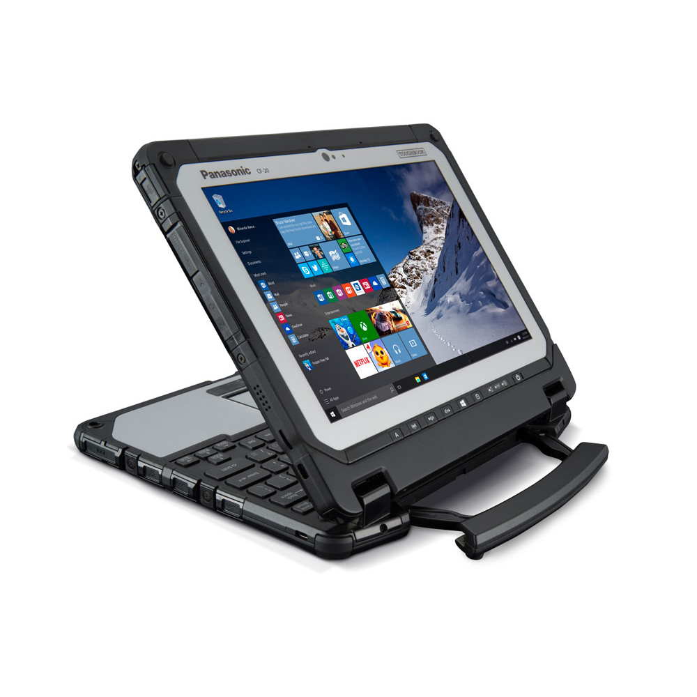 Notebook Panasonic TOUGHBOOK CF-20 สามารถถอดจอเป็น Tablet ได้ สำหรับใช้งานภาคสนามหรืองานทั่วไป ถึกทนกันน้ำได้ ขายถูกมาก