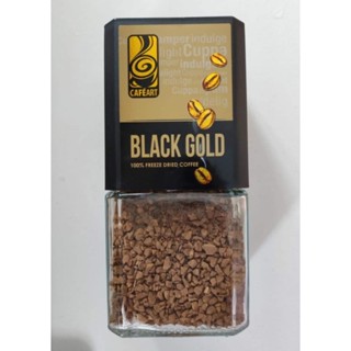 กาแฟสำเร็จรูปฟรีซดราย cafe art black gold coffee 100g