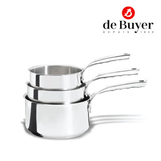 de Buyer 3410.03 Set 3 Saucepan Milady O16-18-20cm/เซ็ตหม้อ