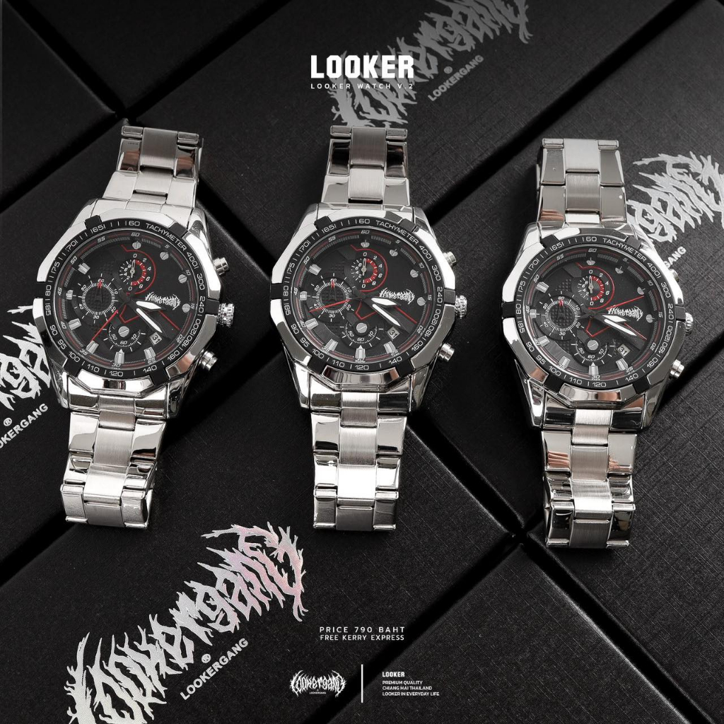LOOKER - นาฬิกาข้อมือ Premium V.2