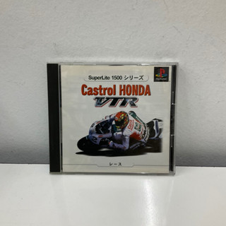 แผ่นแท้ [PS1] Castrol Honda VTR [SuperLite 1500 Series] (Japan) (SLPM-86922)