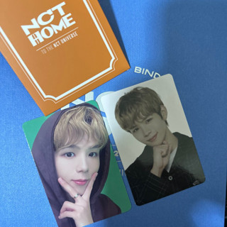 โชทาโร่ การ์ดขูด การ์ด binder nct home 2 ใบ shotaro nct