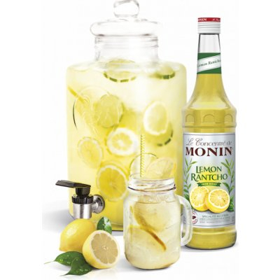 (WAFFLE) MONIN Rantcho Lemon Syrup น้ำเชื่อม MONIN กลิ่น “Lemon Rantcho” โมนิน ไซรัป บรรจุขวด 700 ml