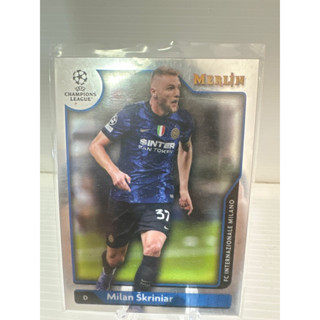 2021-22 Topps Merlin Chrome UEFA League Soccer Cards Inter Milan