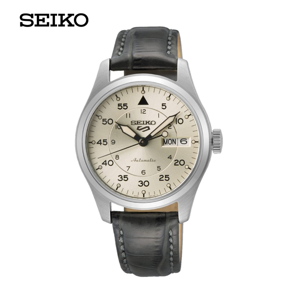 Seiko (ไซโก) นาฬิกาผู้ชาย New Seiko 5 Sports Field Mid-Size "Sports” SRPJ87K SRPJ89K ระบบอัตโนมัติ