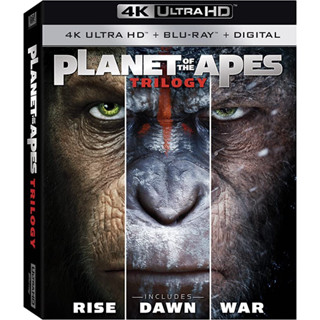 [Pre-Order] Planet of the Apes Trilogy (4K Blu-ray แท้)