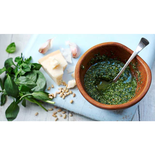 เด เชกโก เพสโต อัลลา เกโนเวสเซ่ 190 กรัม - Pesto Alla Genovese 190g De Cecco brand