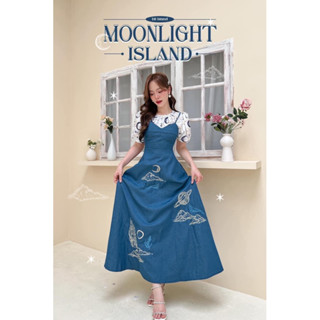 💎พร้อมส่ง💎BLT 💙 Moonlight: Maxi Dress