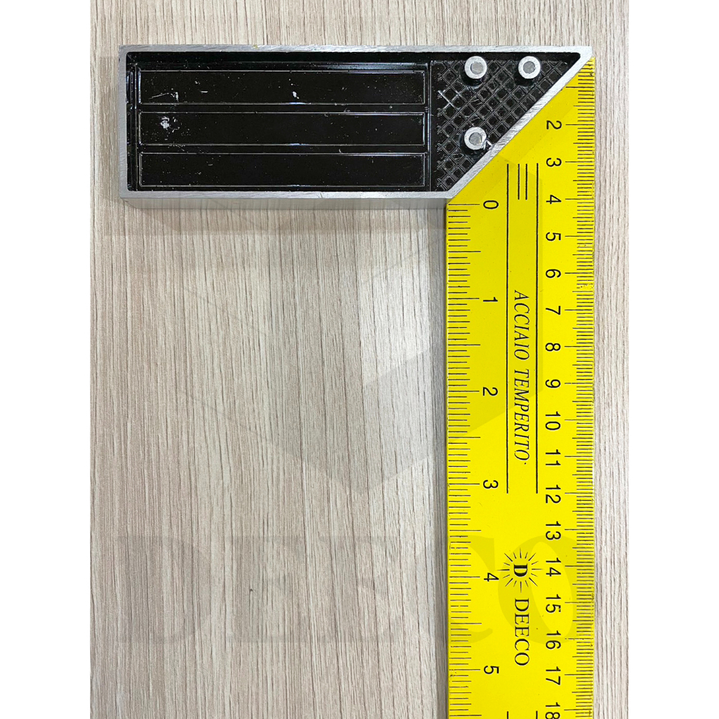 ฉากวัดไม้ ใบอลูมิเนียม ขนาด 12นิ้ว(30cm) เบา พกพาสะดวก – โปรปัง