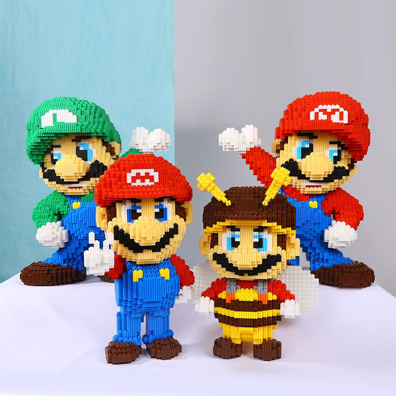 ตัวต่อนาโนไซส์ Jumbo - LP 200548, Haicaipin 8615, 8619, 8623-8623- 200549 Super Mario Bros. - รูปที่ 2