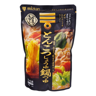 พร้อมส่ง MIZKAN TONKOTSU SHOYU NABETSUYU (16057) ซุปทงคตสึโชยุนาเบะ หม้อไฟญี่ปุ่น 750G JAPANESE SOUP BASE