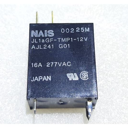 Relay JL1aGF-TMP1-12V AJL241 G01 Panasonic 16A รีเลย์เครื่องทำน้ำอุ่น,  รีเลย์เครื่องปรับอากาศ รีเลย