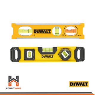 DEWALT ระดับน้ำ มีแม่เหล็ก (Magnetic) รุ่น DWHT0-43003 ขนาด 9 นิ้ว (Billet level) รุ่น DWHT42525 6.5 นิ้ว