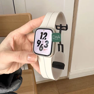 lock ใหม่ !!! สายนาฬิกา watch ultra11 10 9 8 7 6 se 5 4 3 สายนาฬิกา smart watch ปรับง่าย 41/44/45/49/46mm strap