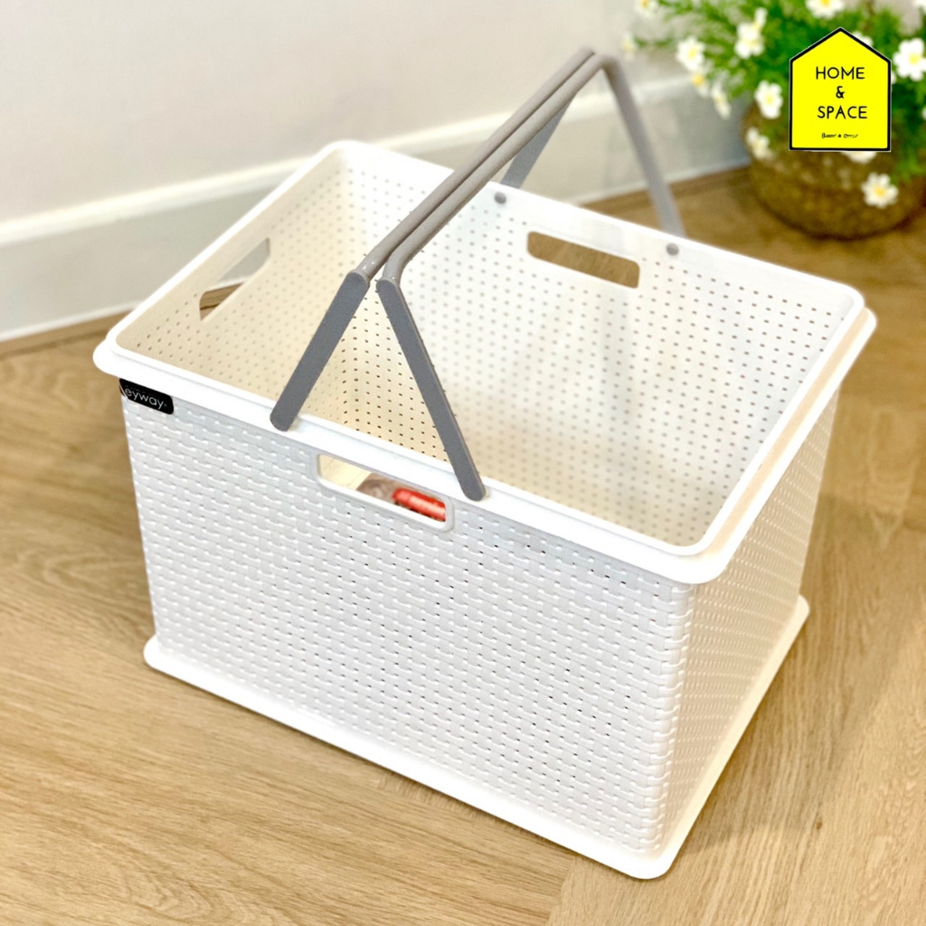 ตระกร้าอเนกประสงค์มีหูหิ้ว ซ้อนกันได้ รุ่น DW-380 , DP-380 - รูปที่ 3