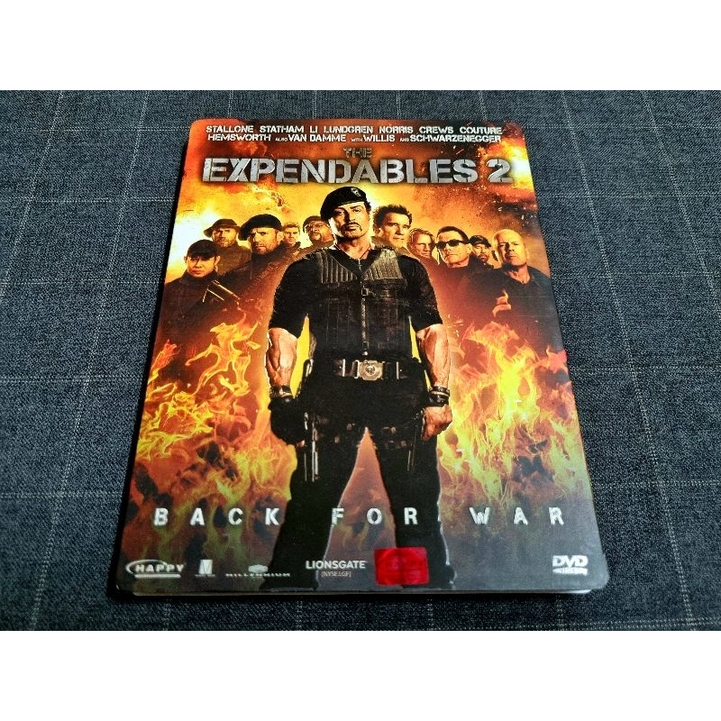 99 บาท DVD ภาพยนตร์แอ็คชั่นภาคต่อสุดมันส์ รวมตัวพ่อวงการแอ็คชั่น “The Expendables 2 / โคตรคน ทีมเอ็กซ์เพนเดเบิ้ล” (2012) Hobbies & Collections