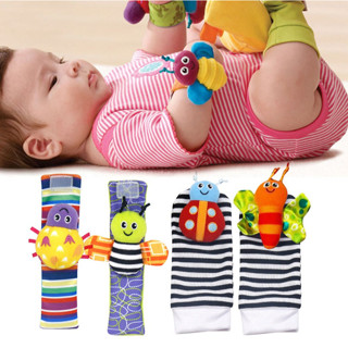 Lamaze สายรัดข้อมือเด็ก ผึ้งน้อยและแมลงเต่าทอง (หลากสี) พร้อมส่งในไทย