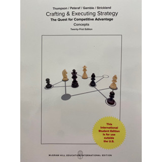 9781260084290 CRAFTING &amp; EXECUTING STRATEGY: QUEST COMPETITIVE ADVANTAGE CONCEPTS