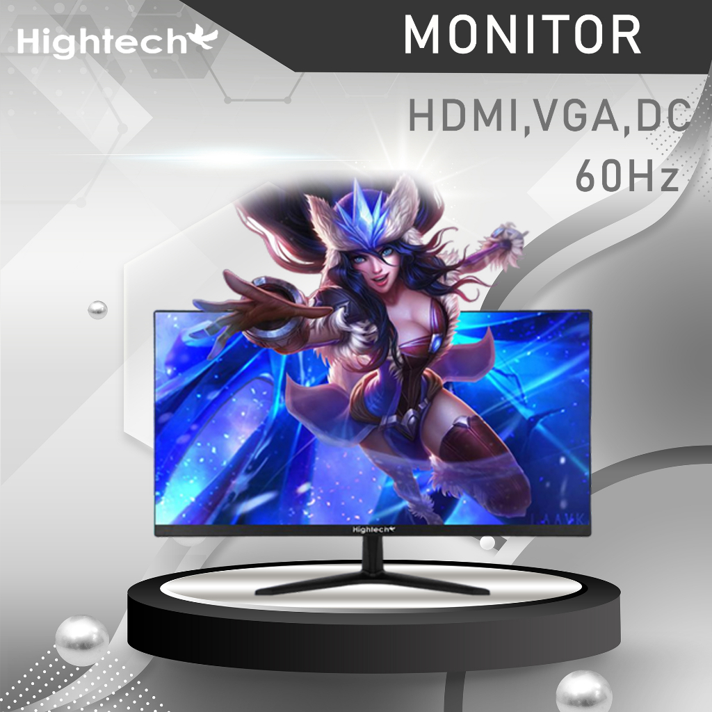 จอมอนิเตอร์ จอคอมพิวเตอร์ Monitor Full HD 27/24/21.5/19/17/15 นิ้ว IPS HDMI+VGA  หน้าจอคอมพิวเตอร์ จอค