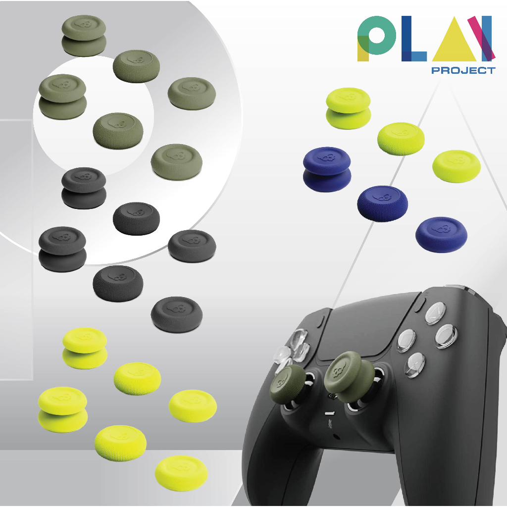 ซิลิโคน จุกยาง Skull & Co. Thumb Grips สำหรับ จอย PS5/PS4/Xbox/จอย Pro [มือ1]