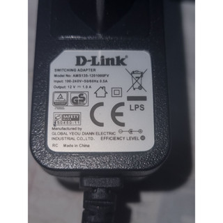 D-LINK Power Supply Adapter อะแดปเตอร์ D-LINK 12V 1A (ของแท้) Jack เล็ก 3.5 x 1.35MM