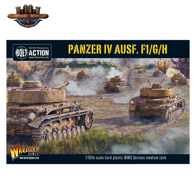 Warlord Game : Panzer IV Ausf. F1/G/H medium tank (plastic)