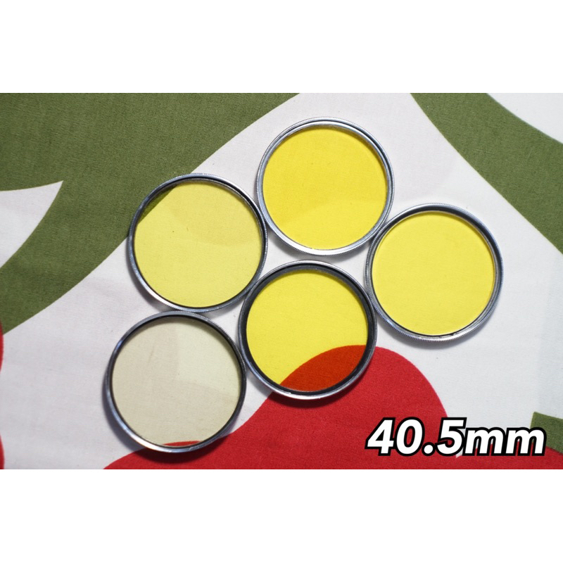 40.5mm Yellow Filter